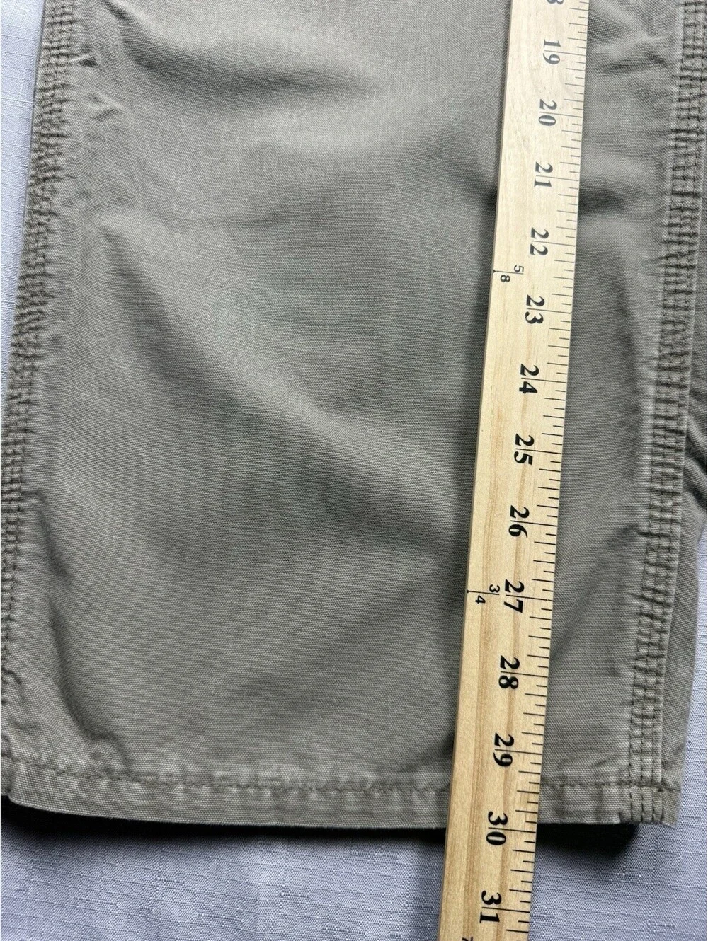 Carhartt Carpenter Pants Men 38x30 Tan B151 Loose Original Fit Work